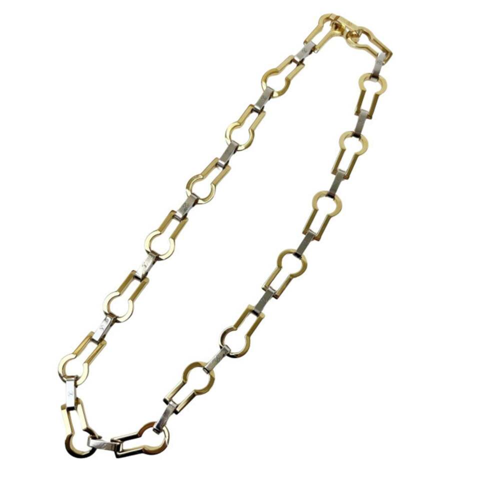 LOUIS VUITTON Gold Necklace - Picture 1 of 7